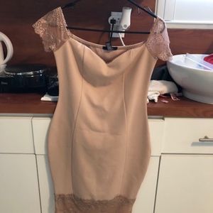 Blush pink forever 21 cocktail dress large